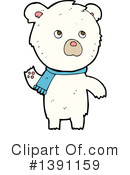Polar Bear Clipart #1391159 by lineartestpilot