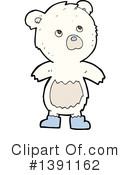 Polar Bear Clipart #1391162 by lineartestpilot