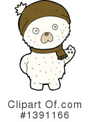 Polar Bear Clipart #1391166 by lineartestpilot