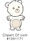 Polar Bear Clipart #1391171 by lineartestpilot