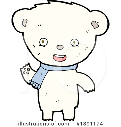 Royalty-Free (RF) Polar Bear Clipart Illustration by lineartestpilot - Stock Sample #1391174