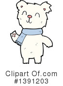 Polar Bear Clipart #1391203 by lineartestpilot