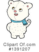 Polar Bear Clipart #1391207 by lineartestpilot