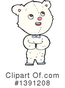 Polar Bear Clipart #1391208 by lineartestpilot