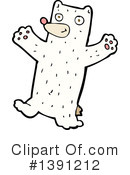 Polar Bear Clipart #1391212 by lineartestpilot