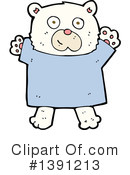 Polar Bear Clipart #1391213 by lineartestpilot