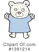 Polar Bear Clipart #1391214 by lineartestpilot