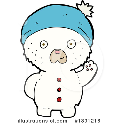 Royalty-Free (RF) Polar Bear Clipart Illustration by lineartestpilot - Stock Sample #1391218