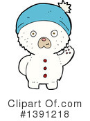 Polar Bear Clipart #1391218 by lineartestpilot