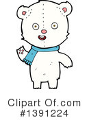 Polar Bear Clipart #1391224 by lineartestpilot