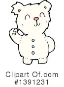 Polar Bear Clipart #1391231 by lineartestpilot