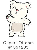 Polar Bear Clipart #1391235 by lineartestpilot