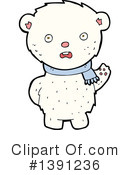 Polar Bear Clipart #1391236 by lineartestpilot