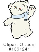 Polar Bear Clipart #1391241 by lineartestpilot