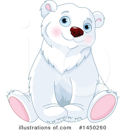 Royalty-Free (RF) Polar Bear Clipart Illustration by Pushkin - Stock Sample #1450260