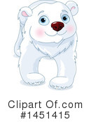 Polar Bear Clipart #1451415 by Pushkin