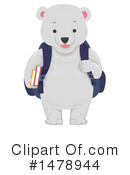 Polar Bear Clipart #1478944 by BNP Design Studio
