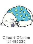 Polar Bear Clipart #1485230 by lineartestpilot