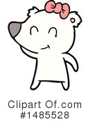 Polar Bear Clipart #1485528 by lineartestpilot