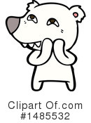 Polar Bear Clipart #1485532 by lineartestpilot