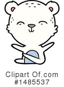 Polar Bear Clipart #1485537 by lineartestpilot