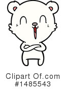 Polar Bear Clipart #1485543 by lineartestpilot