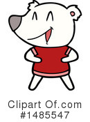 Polar Bear Clipart #1485547 by lineartestpilot