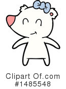 Polar Bear Clipart #1485548 by lineartestpilot
