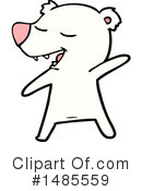 Polar Bear Clipart #1485559 by lineartestpilot