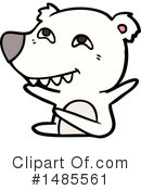 Polar Bear Clipart #1485561 by lineartestpilot
