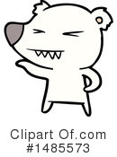 Polar Bear Clipart #1485573 by lineartestpilot