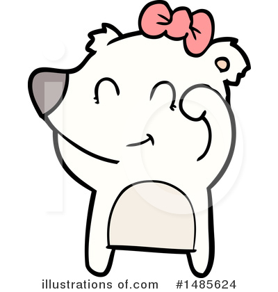 Royalty-Free (RF) Polar Bear Clipart Illustration by lineartestpilot - Stock Sample #1485624