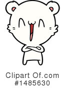Polar Bear Clipart #1485630 by lineartestpilot