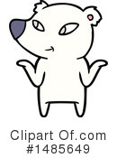 Polar Bear Clipart #1485649 by lineartestpilot