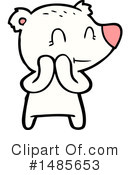 Polar Bear Clipart #1485653 by lineartestpilot