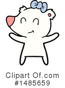 Polar Bear Clipart #1485659 by lineartestpilot