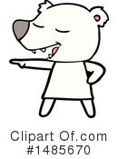Polar Bear Clipart #1485670 by lineartestpilot