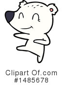 Polar Bear Clipart #1485678 by lineartestpilot