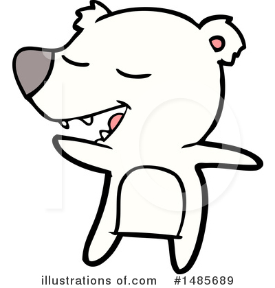 Royalty-Free (RF) Polar Bear Clipart Illustration by lineartestpilot - Stock Sample #1485689