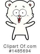 Polar Bear Clipart #1485694 by lineartestpilot