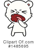 Polar Bear Clipart #1485695 by lineartestpilot