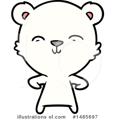 Royalty-Free (RF) Polar Bear Clipart Illustration by lineartestpilot - Stock Sample #1485697