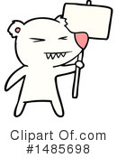 Polar Bear Clipart #1485698 by lineartestpilot