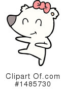 Polar Bear Clipart #1485730 by lineartestpilot
