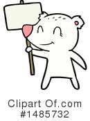Polar Bear Clipart #1485732 by lineartestpilot
