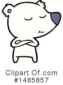 Polar Bear Clipart #1485857 by lineartestpilot