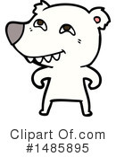 Polar Bear Clipart #1485895 by lineartestpilot