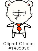 Polar Bear Clipart #1485896 by lineartestpilot