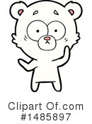 Polar Bear Clipart #1485897 by lineartestpilot
