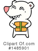 Polar Bear Clipart #1485901 by lineartestpilot